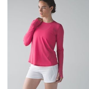 Lululemon Sunaway Runaway Sun shirt size 6